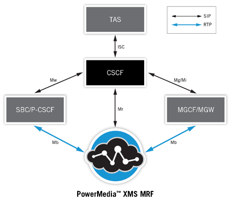 MS Media Resource Function (MRF)